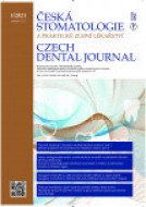 Česká stomatologie / Praktické zubní lékařství